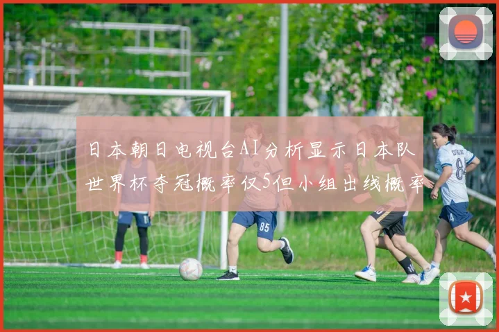 日本朝日电视台AI分析显示日本队世界杯夺冠概率仅5但小组出线概率高达73